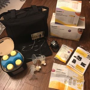 Medela Pump In Style Advanced and bulk storage